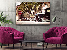 Obraz STOP 300 míľ púšť zs1224